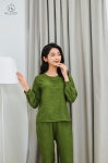 Bộ linen dài tay cổ tròn GK78